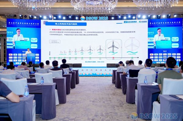 遠(yuǎn)東海纜受邀出席第七屆中國深遠(yuǎn)海海上風(fēng)電大會并發(fā)表主題演講